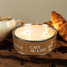 Pintail Candles Grande Triple Wick Candle - Cafe Au Lait