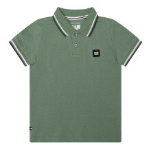 (3-4 Years, Mid Green) Weekend Offender Childrens/Kids Amorite Tipped Cotton Polo Shirt