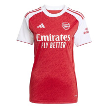(10 UK, Red/White) Adidas Womens/Ladies Arsenal FC Home Shirt