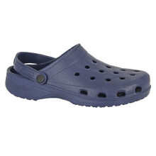 (9 UK, Navy Blue) Dek Mens Perforated Clogs