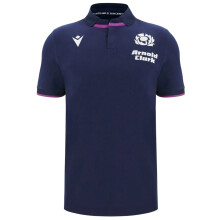 (11-12 Years, Navy) Scotland RU Childrens/Kids 2025/2026 Crest Polo Shirt