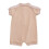 (9 months, Beige) Mintini Baby Tipped Romper 2