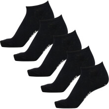 (1 UK-6 UK, Black) Hummel Childrens/Kids Cushioned Ankle Socks (Pack of 5)