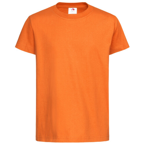 (S, Orange) Stedman Childrens/Kids Classic Tee