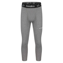 (9-10 Years, Grey) Sondico Boys 3/4 Tights