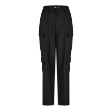 (6 UK, Black) Jack Wills Womens/Ladies Plain Straight Leg Cargo Trousers