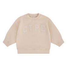 (3-4 Years, Buttermilk) Couture Club Childrens/Kids Drop Shoulder Boxy Sweatshirt