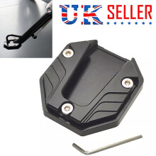 Motorcycle Scooter CNC Side Stand Enlarge Foot Plate Kickstand Extension Pad