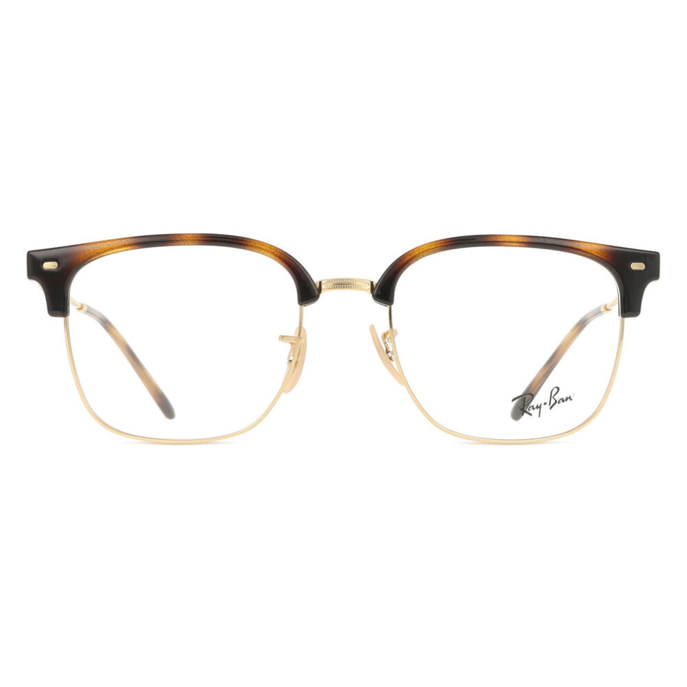 Ray - Ban Unisex Gold Rx7216 New Clubmaster 2012 Optical Frames Plastic Havana Squared - Image 3