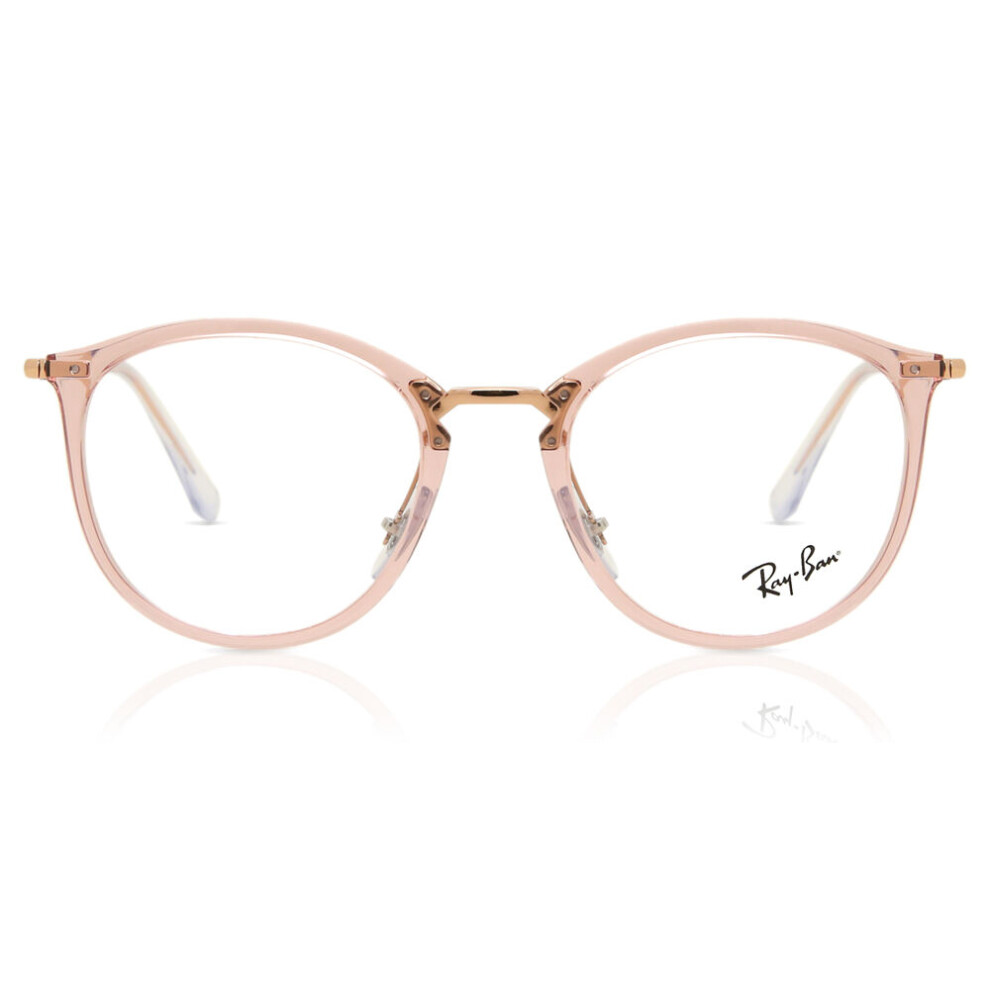 Ray - Ban Women's Pink Rx7140 8335 Woman Optical Frames Injected Pantos Normal - Image 3