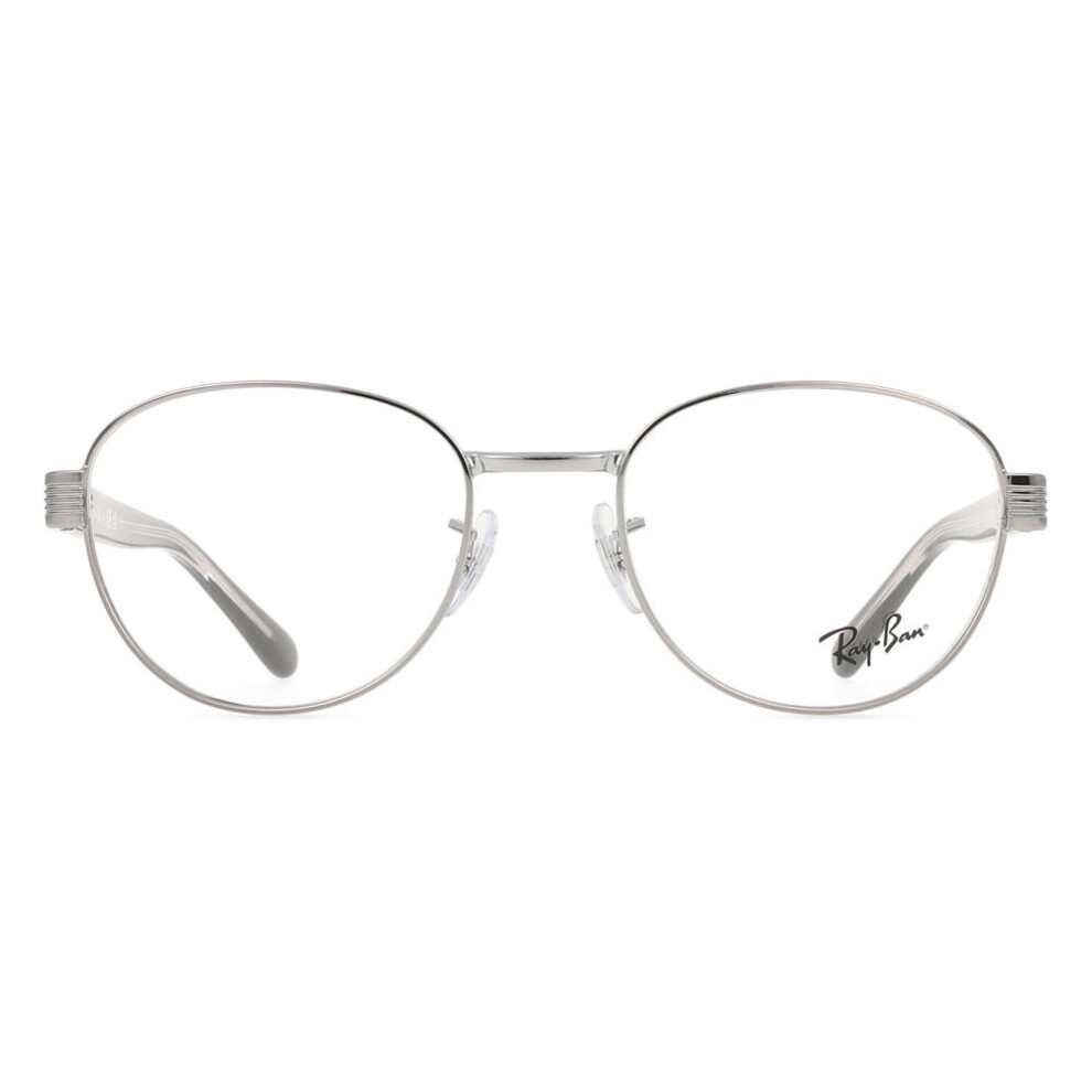 Ray-Ban Eyeglasses Optics - Black On Transparent Frame Clear Lenses Polarized 54-20, RB6543 - Image 3