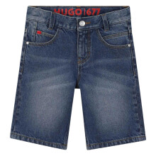 (16 Years, Blue) Hugo Childrens/Kids 677 Denim Shorts
