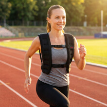 SPORTNOW 8kg Weighted Vest with Adjustable Straps and Reflective Strips
