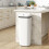 Homcom HOMCOM 50L Sensor Bin, Stainless Steel Slim Kitchen Bin, Fingerprint-Proof 2