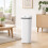 Homcom HOMCOM 50L Sensor Bin, Stainless Steel Slim Kitchen Bin, Fingerprint-Proof 8