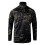 Speero SPEERO Men's Quarter Zip Armour Top, Black Cam Long Sleeve Shirt Small 1