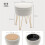 5L Velvet-Feel Storage Ottoman - Cream White 5
