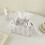 (Beige)Retro Stripe Cloth Tissue Holder With Drawstring For Restaurant Or Use Kitchen 6