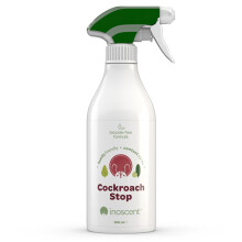 Inoscent Cockroach Killer Spray (500ml) for Indoor & Outdoor Use. Non-Toxic, Pet & Family Safe | Kills on Contact for Kitchens & Home