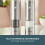 Cooks Professional (Silver) Cooks Professional Rechargeable Salt and Pepper Mill Set with Bamboo Base 2