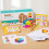 Wooden Brain Training Blocks For Kids Construction Toy With Cards Challenge 2
