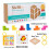 Wooden Brain Training Blocks For Kids Construction Toy With Cards Challenge 7