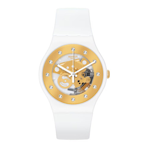 Swatch Reloj SWATCH SUOZ148 para Mujer con correa de Plastico