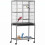 PawHut Jaula para Pájaro Bicolor 81 x 48 x 162.5 cm 1