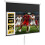 Homcom Pantalla de Proyector Blanco 187 x 8 x 150 cm 1