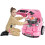 Homcom Motor de Tractor Rosa 40 x 39 x 47 cm 1