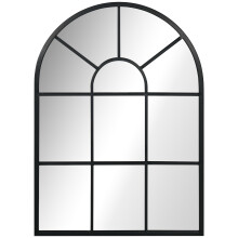 Espejo de Pared Negro 50 x 2 x 70 cm