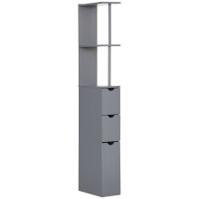 Columna de Baño Gris 15 x 33 x 136.8 cm