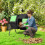 Outsunny Compostador Negro 67 x 60 x 77 cm 7