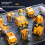 (White)Magnetic Transforming Toy Robot With Assembly For Kids Development Coordination 6