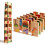 Wooden Dinosaur Domino Chain For Kids Educational Fun And Mind Development 4