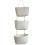 Household Wall-Mounted Storage Basket, Three-Layer Hanging Woven Basket, -3 1