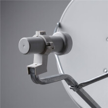 2 Stück KU-Band-LNB-Halter für Satellitenschüsseln, 20 mm Kunststoffhalterung, Wetterfest, für Mehrere Schüsselgrößen