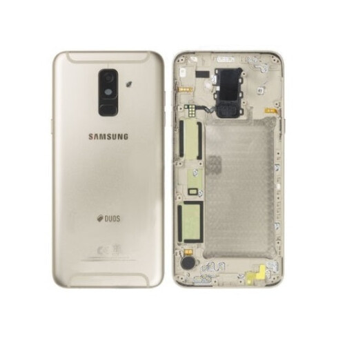 Samsung Galaxy A6 Plus 2018 Bagcover - Original - Guld