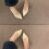 (Black,37)Small Pointed Toe Shoes With Solid Color And Pleated Design For Spring Outings 8