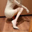 (White,35)Womens Solid Color High Heeled Shoes With Scale Pattern And Pointed Head Design 3