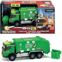 Miniaturfahrzeug - Majorette - Volvo Müllwagen - 19cm - Geräusche und Lichter - 3 Jahre und älter