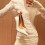 (White,39)Womens Solid Color High Heeled Shoes With Scale Pattern And Pointed Head Design 4