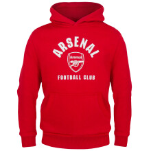Arsenal FC Official Football Gift Boys Fleece Graphic Hoody Red 8-9 Years