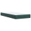 VidaXL vidaXL Boxspringbett mit Matratze Dunkelgrün 90 x 200 cm Samt 6