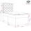 VidaXL vidaXL Boxspringbett mit Matratze Dunkelgrün 90 x 200 cm Samt 11