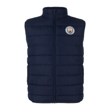 Manchester City FC Official Gift Boys Padded Body Warmer Gilet 8-9 Years