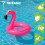 Flamingo Inflatable Ring 102cm - Durable PVC Pool Float 3