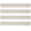Adjustable Drawer Organizer Dividers, 4 Pack, Beige 5