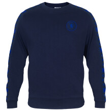 Chelsea Men’s Sweatshirt Taped Official Football Gift Navy Medium