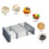 Dish Drainer Expandable Kitchen Sink Bowl Basket Dish Filter Multifunctional Kitchen Sink Dish Rack 2